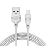 GOLF kabl USB-A na MicroUSB 2A, 1m GC-63M, Beli