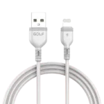 GOLF kabl USB-A na Lightning 2A, GC-75L, 1m, Beli
