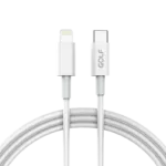 GOLF kabl USB-C na Lightning, 2.4A, GC-81P, 1m, Beli