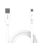 GOLF kabl USB-A na MicroUSB, 6A, 1m GC-98M, Beli