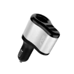 GOLF auto punjač, 2 x USB-A, 10W (GF-C14), Crni
