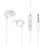 GOLF žičane slušalice 3.5mm, M25, Bele