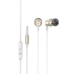 GOLF žičane slušalice 3.5mm, M26, Zlatne