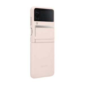 Kožna futrola za Z Flip4 Roze Slika 1