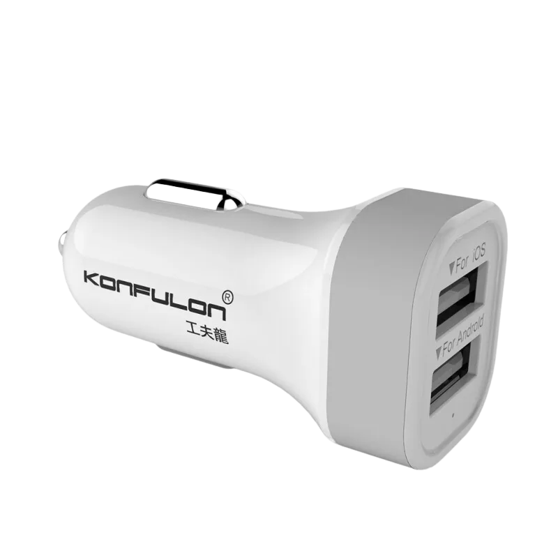Konfulon auto punjač 2xUSB-A 10W