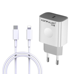 Konfulon kućni punjač sa Lightning kablom 20W