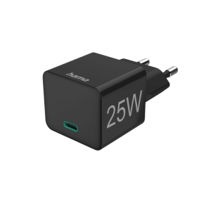 Hama punjač bez kabla USB-C 25W Crni