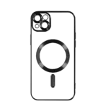 MagSafe silikonska maska iPhone 15 Crna Slika 1