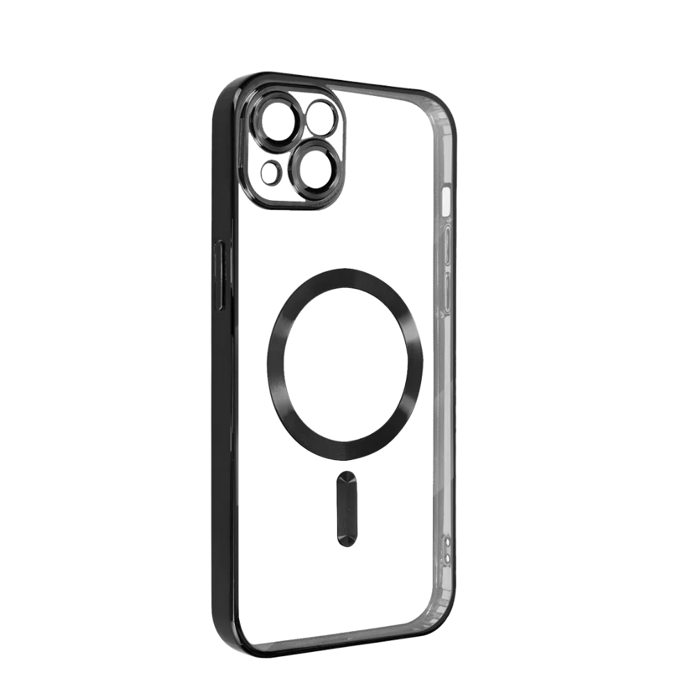 MagSafe silikonska maska iPhone 15 Crna Slika 2