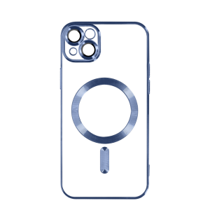 MagSafe silikonska maska iPhone 15 Plava Slika 1