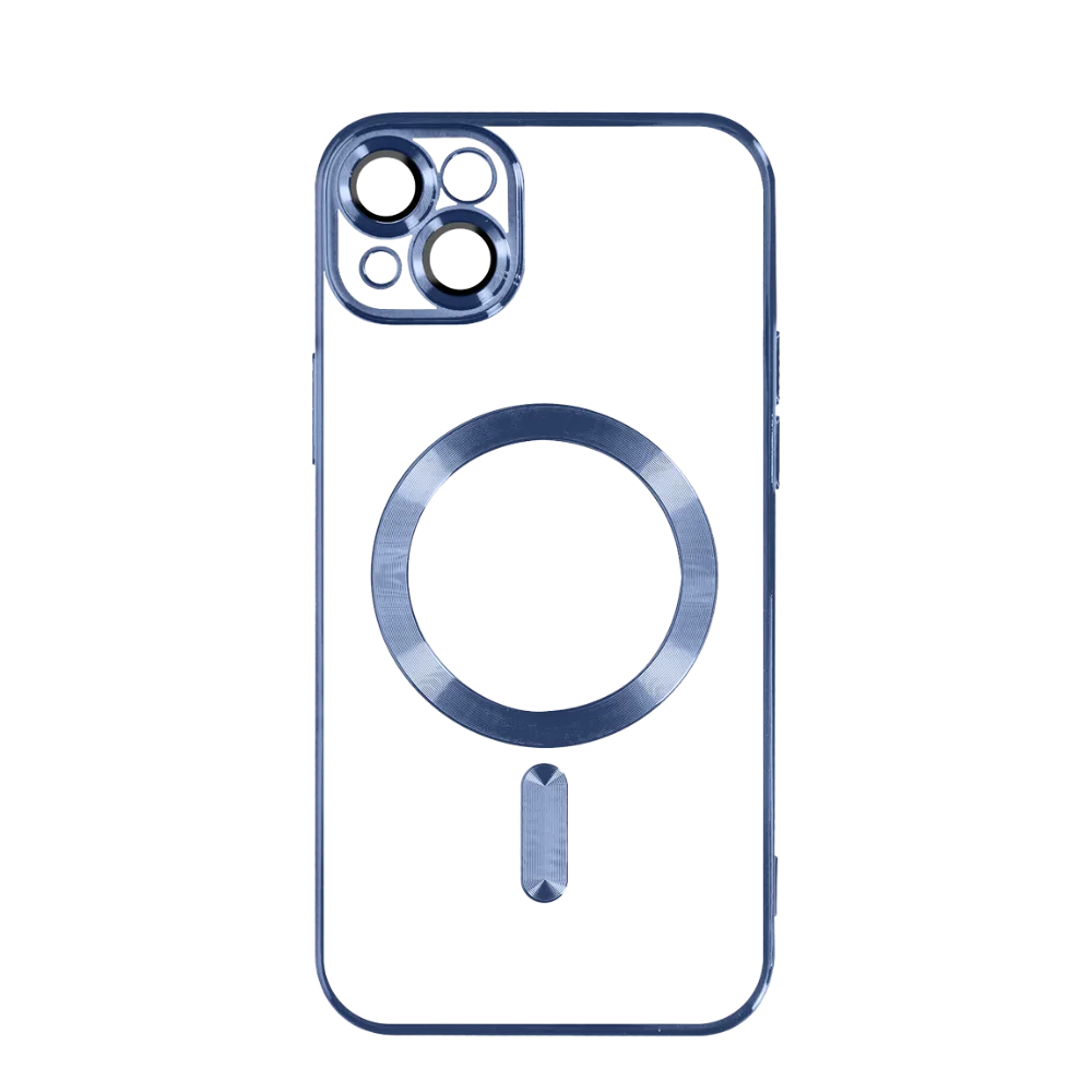 MagSafe silikonska maska iPhone 15 Plava Slika 1