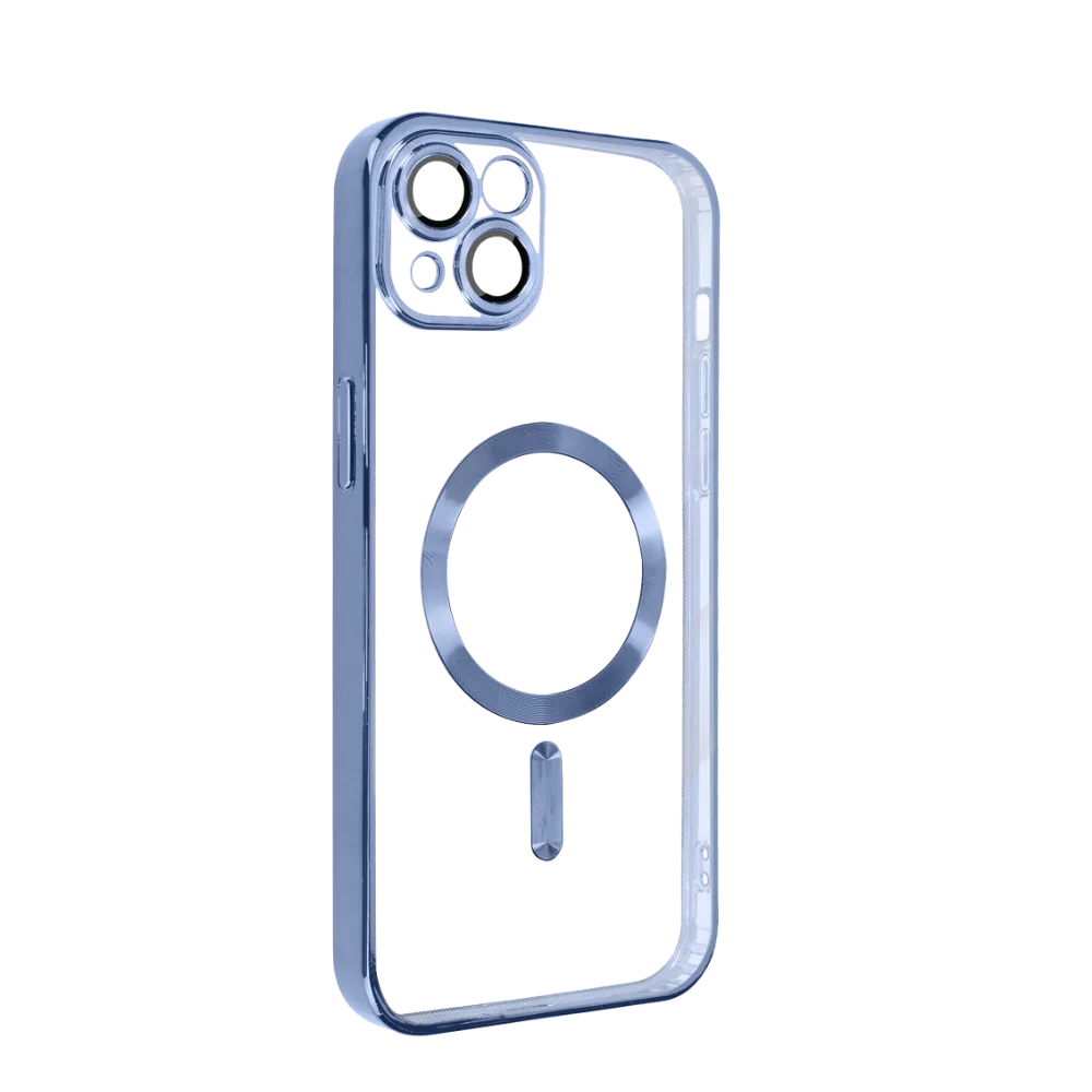 MagSafe silikonska maska iPhone 15 Plava Slika 2