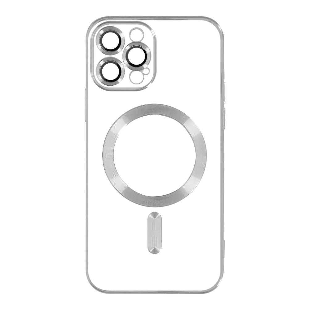 MagSafe futrola za iPhone 15 Pro Max Srebrna