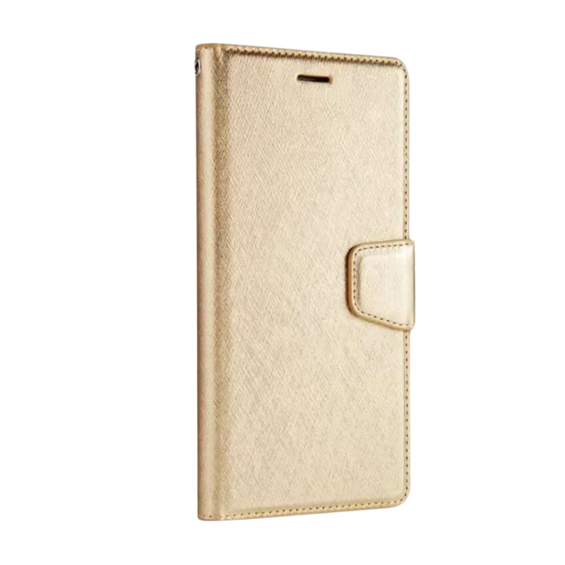 Honor X7a preklopna futrola Zlatna ALIVO