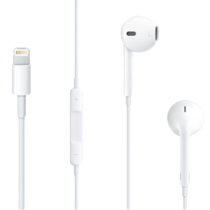 DENMEN žičane slušalice Lightning (DR10) Bele