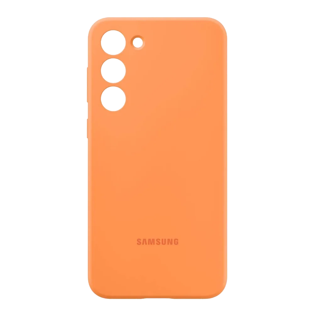 Silikonska futrola za Galaxy S23 Plus Oranž Slika 1