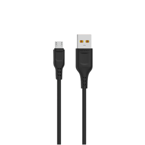 DENMEN kabl USB-A na MicroUSB (D01V) Crni