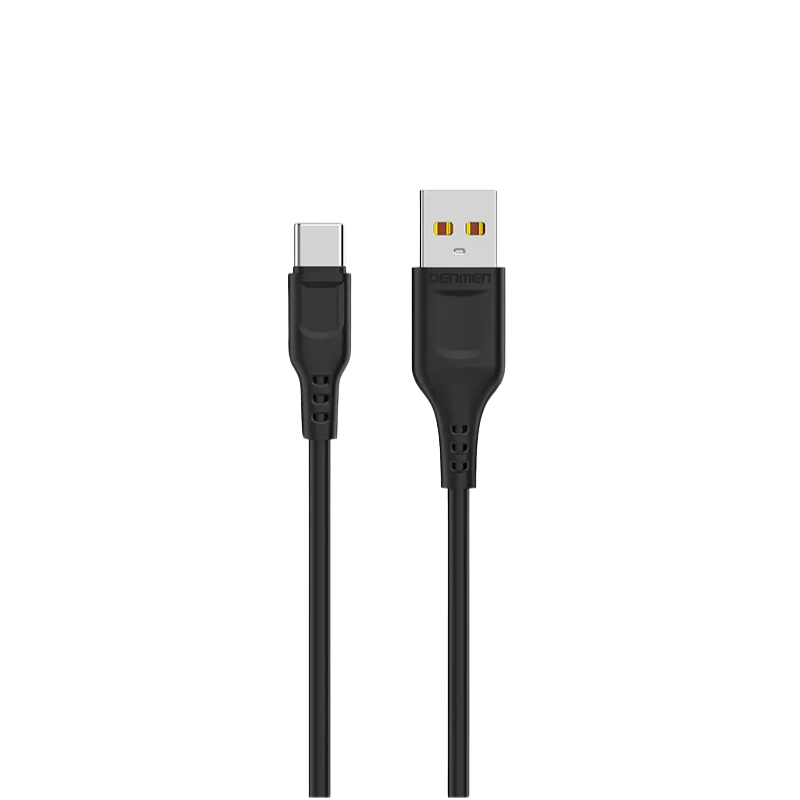 DENMEN kabl USB-A na USB-C (D01T) Crni