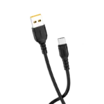 DENMEN kabl USB-A na USB-C (D08T) Crni