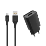 DENMEN kućni punjač sa kablom DC01V Crni