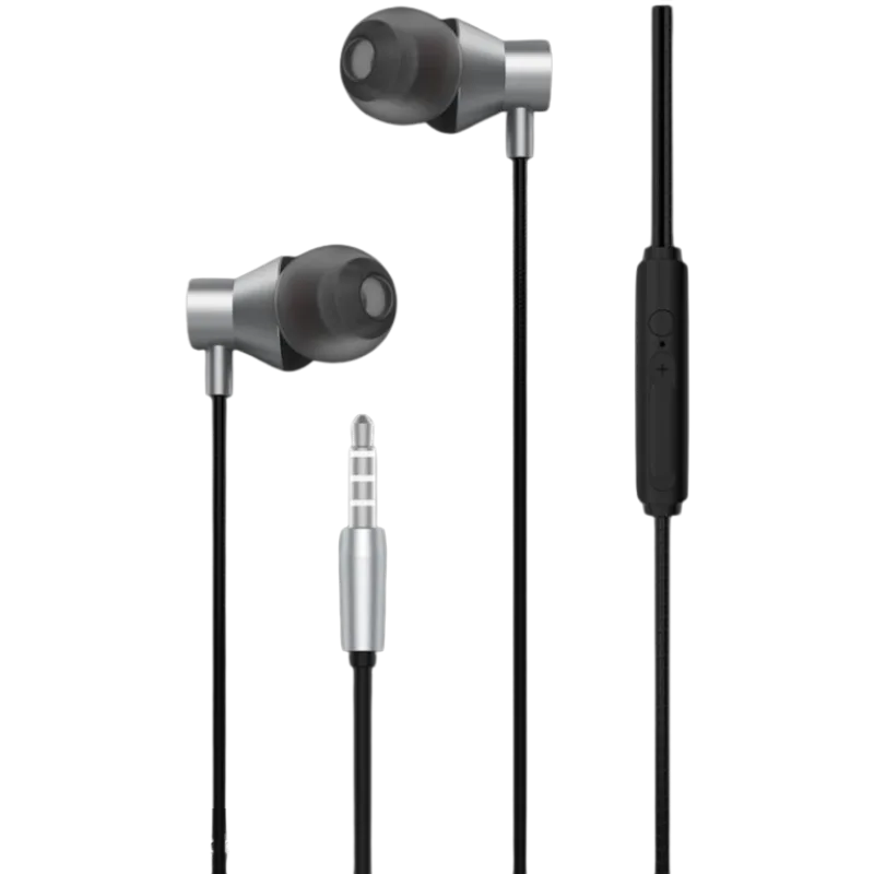 DENMEN žičane slušalice 3.5mm (DR12) Crne
