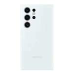 Silikon za Galaxy S24 Ultra Beli