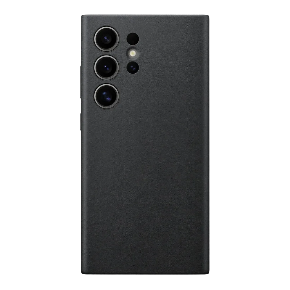 Kožna futrola za Galaxy S24 Ultra Crna
