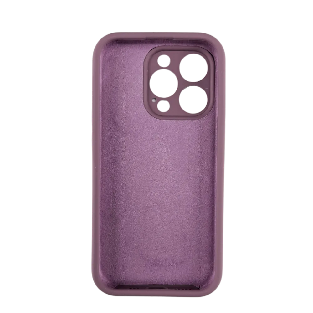 Silikon za iPhone 15 Pro Ljubičasti