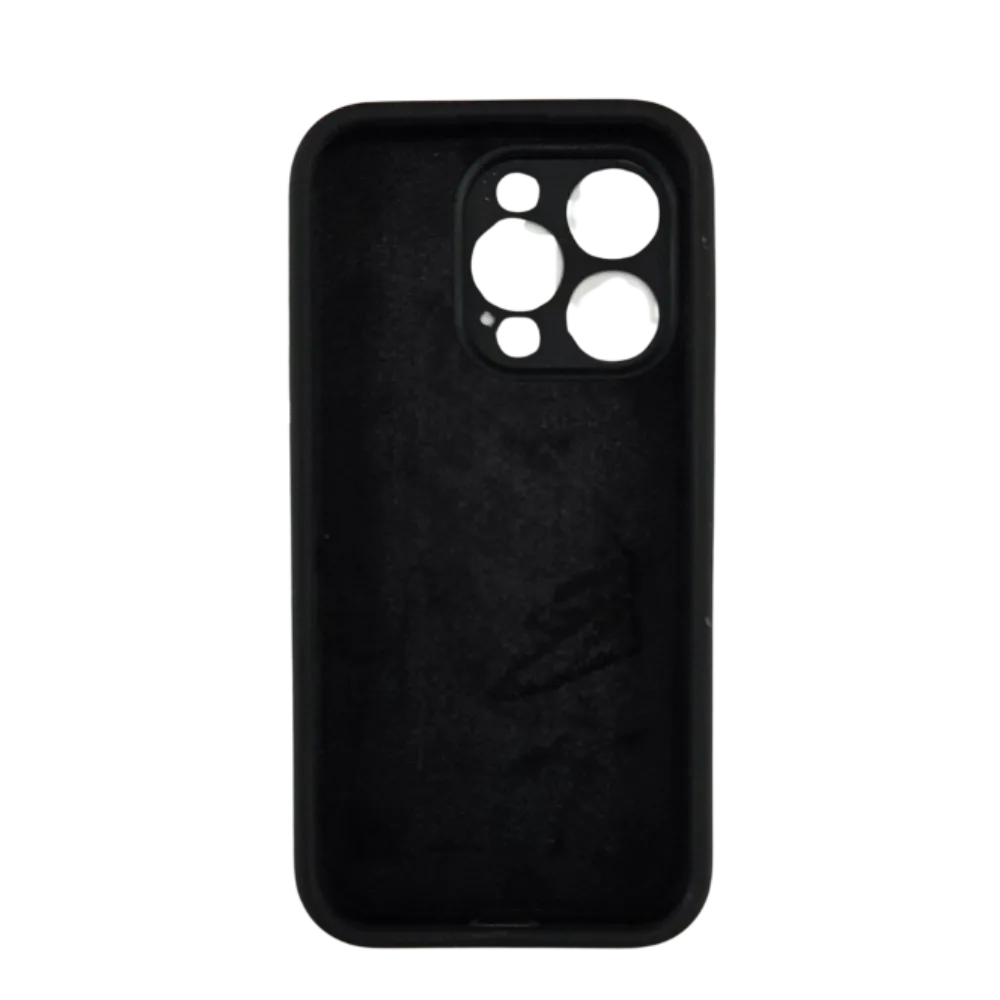 Silikon za iPhone 15 Pro Crni