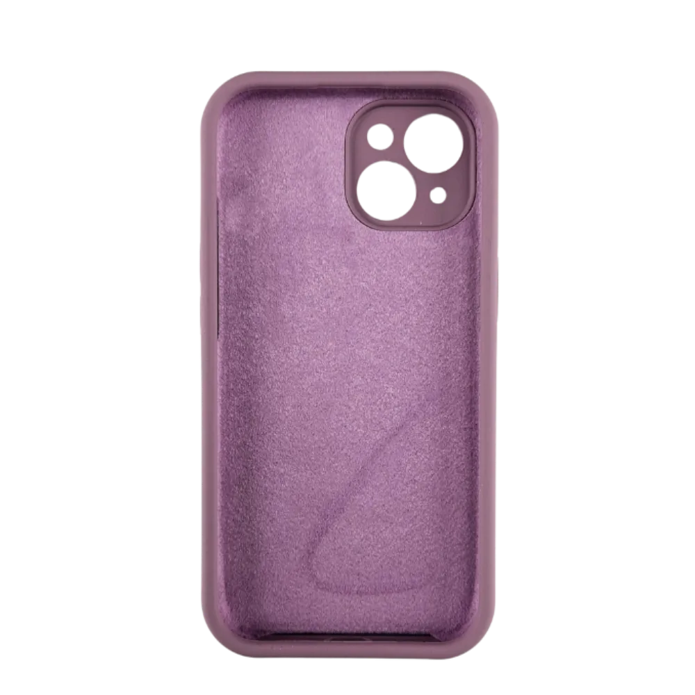 Silikon za iPhone 15 Ljubičasti