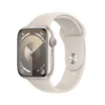 Apple Watch S9 45mm GPS Starlight Case/Starlight Sport Band M/L