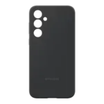 Originalna silikonska futrola za Galaxy A35 Crna