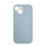 Silikonska futrola sa žaštitom za kamere za iPhone 15 Bebi plava