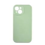 Silikonska futrola sa žaštitom za kamere za iPhone 15 Zelena