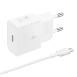 SAMSUNG punjač sa kablom od 25W T2510 Beli