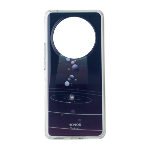 Silikonska futrola za Honor Magic6 Lite Crna