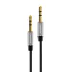 Deepbass Aux kabl 3.5mm na 3.5mm, 1.2m, Crni