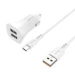 Denmen DZ06T auto punjač sa kablom USB-C