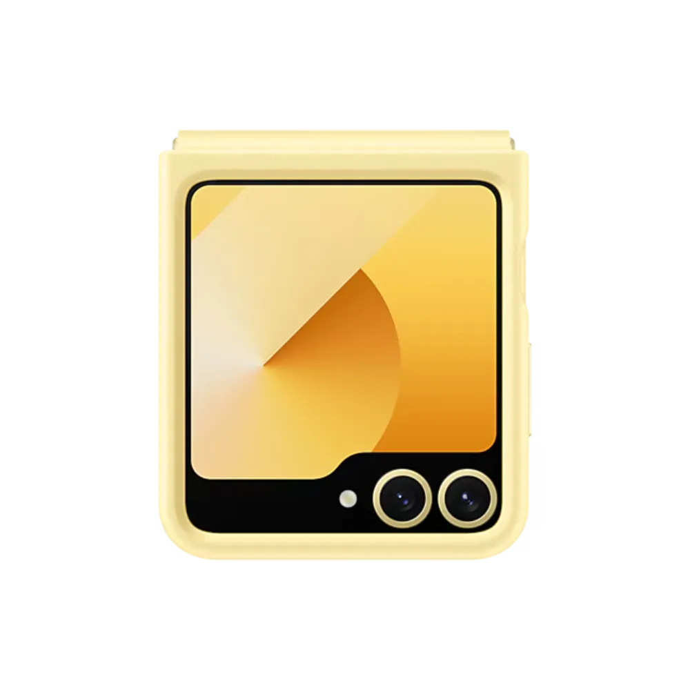 Kožna futrola za Z Flip6 Žuta