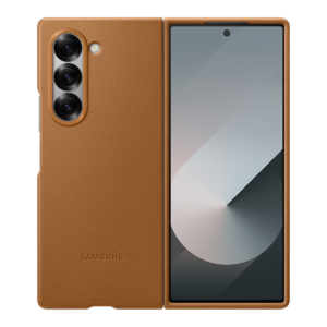 Kožna futrola za Z Fold6 Braon