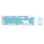 XO KB-05 bežična tastatura + miš Plava