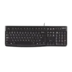 Logitech K120 žična tastatura Crna