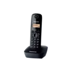 Panasonic DECT KX-TG1611FXH fiksni telefon, Crni