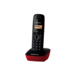 Panasonic 1611 fiksni telefon Crveni