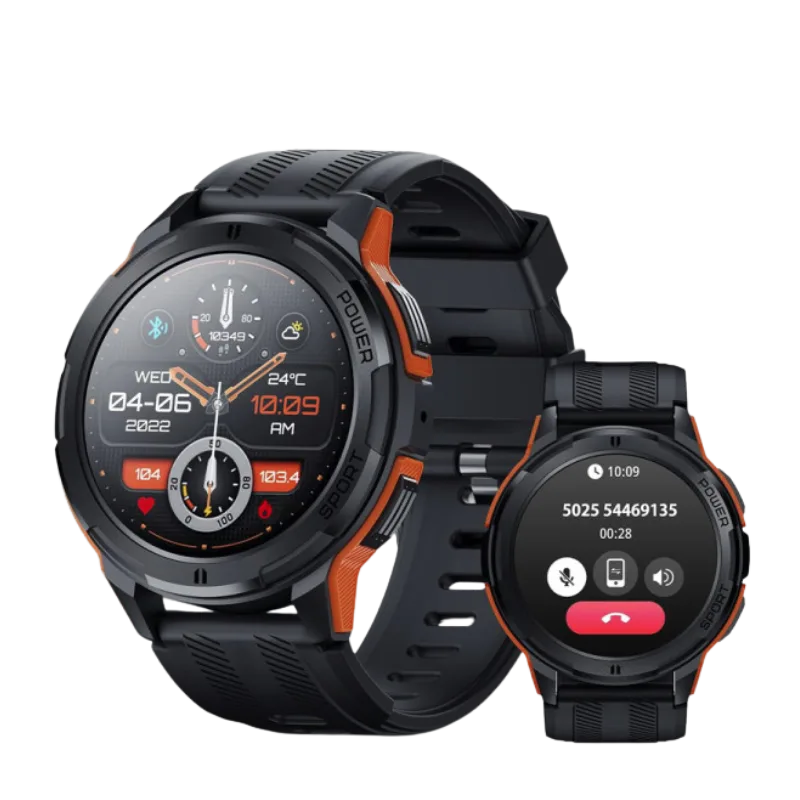 Oukitel BT10 pametni sat Crno-Narandžasti