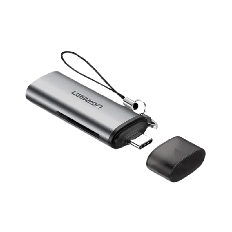 Ugreen čitač kartica CM184 Sivi