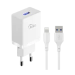 Konfulon Joko JK77 kućni punjač sa Lightning kablom 2.4A Beli