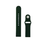 Silikonska narukvica za sat od 20mm-maslinasta-1