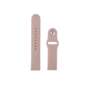 Silikonska narukvica za sat od 22mm-krem-1