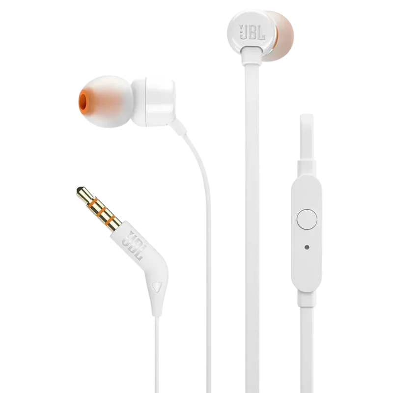 JBL žične slušalice Tune 110 Bele